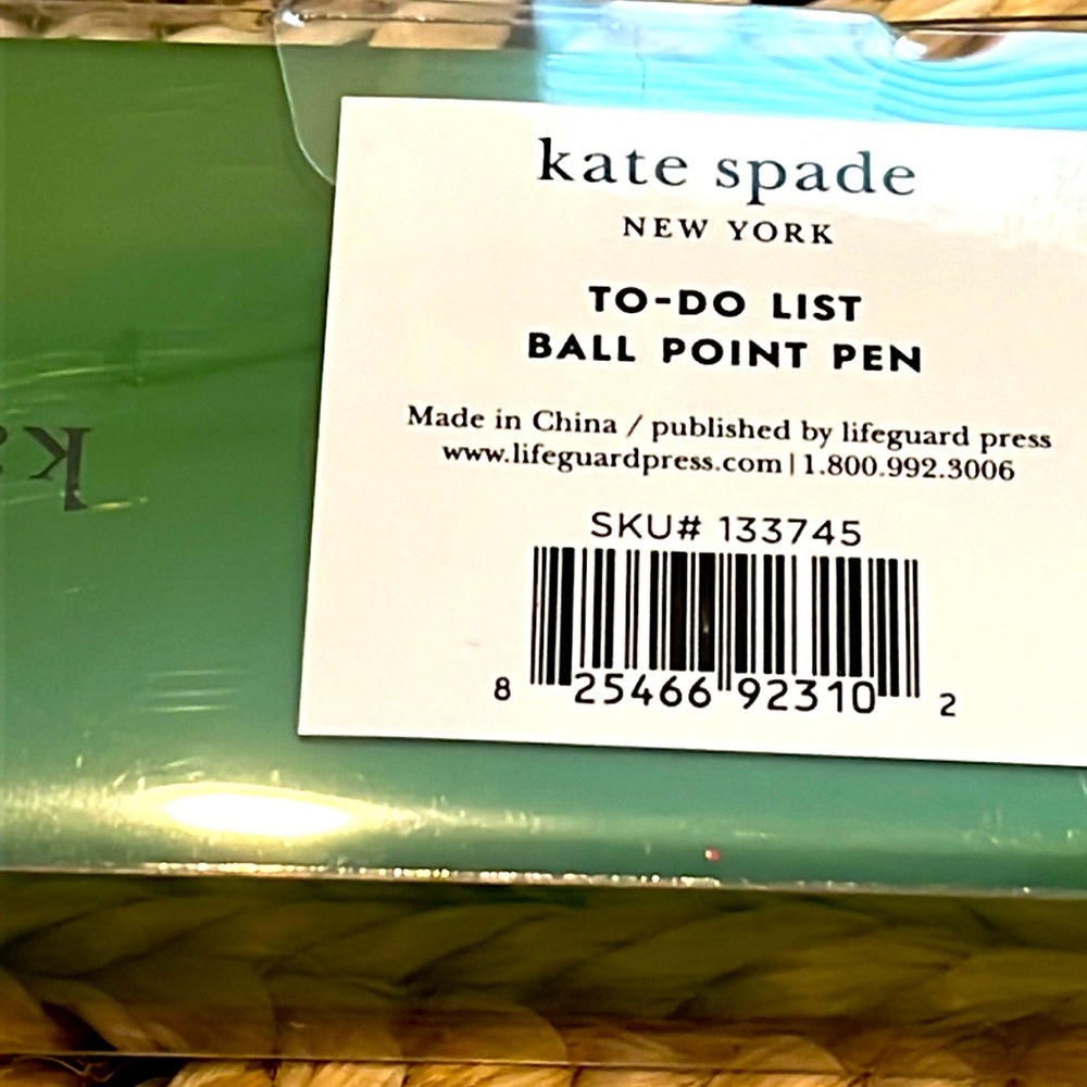 Kate Spade NWT To-Do List Ballpoint Pen - Picture 5 of 7